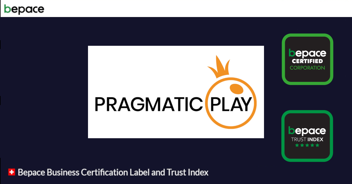 Pragmatic play is now a Btrustor-Certified Corporation